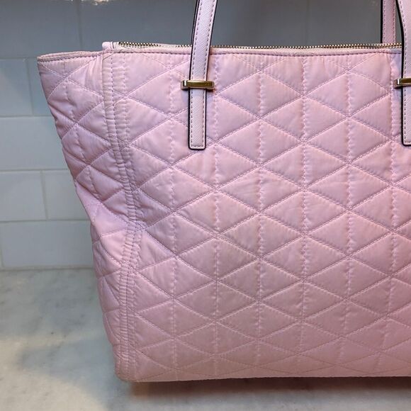 Kate Spade Bag Purse Handbag NY Wilson Road Quilted Kaylie Baby Weekend Travel - Picture 5 of 16